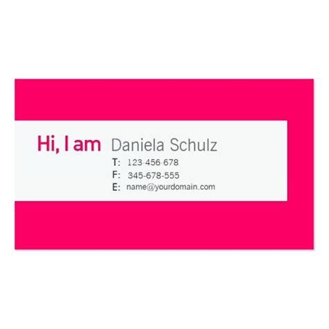 business cards for dating